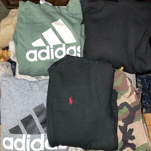 Adidas Green Men's Sweater